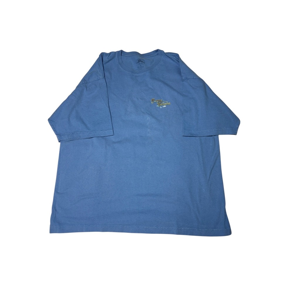 Tommy Bahama XL Blue Unconnected Martini Graphic Short‎ Sleeve T-Shirt